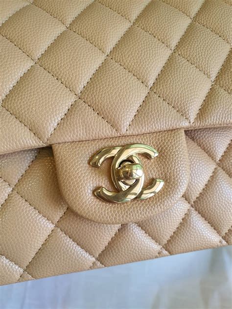 chanel classic 10'' caviar|Classic Handbags .